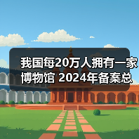 我国每20万人拥有一家博物馆 2024年备案总数达7046家