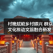 村晚赋能乡村振兴 群众文化推动文旅融合新发展（图3）