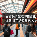 文旅融合赋能假日文化体验 红色诗歌节艺术乡村共绘新图景(图3) 文旅融合赋能假日文化体验 红色诗歌节艺术乡村共绘新图景(图3)