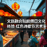 文旅融合赋能假日文化体验 红色诗歌节艺术乡村共绘新图景(图4) 文旅融合赋能假日文化体验 红色诗歌节艺术乡村共绘新图景(图4)