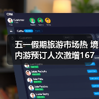 五一假期旅游市场热 境内游预订人次激增167%(图3) 五一假期旅游市场热 境内游预订人次激增167%(图3)