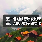五一假期旅行热度创新高,AI规划如何改变出游趋势(图2) 五一假期旅行热度创新高,AI规划如何改变出游趋势(图2)