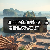 酒店预订照骗频发，消费者维权为何难？-辰飞雨峰峦文旅景区网