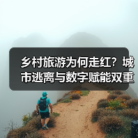 乡村旅游为何走红?城市逃离与数字赋能双重驱动热潮(图3) 乡村旅游为何走红?城市逃离与数字赋能双重驱动热潮(图3)