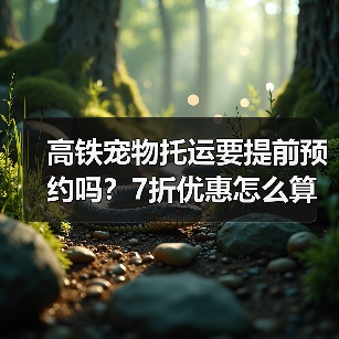 高铁宠物托运要提前预约吗?7折优惠怎么算?(图4) 高铁宠物托运要提前预约吗?7折优惠怎么算?(图4)