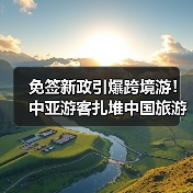 免签新政引爆跨境游！中亚游客扎堆中国旅游热（图3）