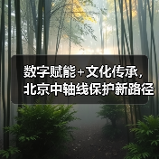 北京中轴线如何借科技与文旅融合焕发新生？-辰飞雨峰峦文旅景区网