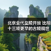 房山将如何打造文旅新地标？金代皇陵开放引爆申遗计划-辰飞雨峰峦文旅景区网