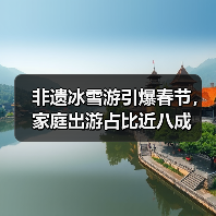非遗冰雪游引爆春节，家庭出游占比近八成（图4）