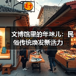 春节文化焕新活力 传统民俗走进公共文化场馆-辰飞雨峰峦文旅景区网