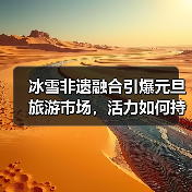 冰雪非遗融合引爆元旦旅游市场,活力如何持续升温?(图4) 冰雪非遗融合引爆元旦旅游市场,活力如何持续升温?(图4)