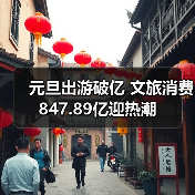 元旦出游破亿 文旅消费847.89亿迎热潮(图4) 元旦出游破亿 文旅消费847.89亿迎热潮(图4)