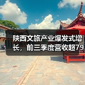 陕西文旅产业爆发式增长,前三季度营收超7900亿(图2) 陕西文旅产业爆发式增长,前三季度营收超7900亿(图2)