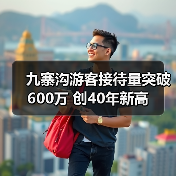 九寨沟游客接待量突破600万 创40年新高(图4) 九寨沟游客接待量突破600万 创40年新高(图4)