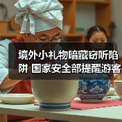 境外小礼物暗藏窃听陷阱 国家安全部提醒游客警惕