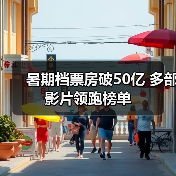 暑期档票房破50亿 多部影片领跑榜单（图2）