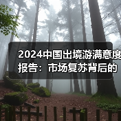 2024中国出境游满意度报告:市场复苏背后的挑战与机遇(图3) 2024中国出境游满意度报告:市场复苏背后的挑战与机遇(图3)