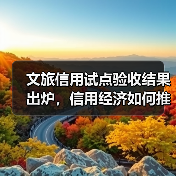 文旅信用试点验收结果出炉,信用经济如何推动行业高质量发展?(图2) 文旅信用试点验收结果出炉,信用经济如何推动行业高质量发展?(图2)