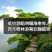 低价游陷阱瞄准老年人 百元桂林游背后隐藏哪些骗局?(图3) 低价游陷阱瞄准老年人 百元桂林游背后隐藏哪些骗局?(图3)