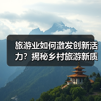 旅游业如何激发创新活力?揭秘乡村旅游新质生产力(图2) 旅游业如何激发创新活力?揭秘乡村旅游新质生产力(图2)