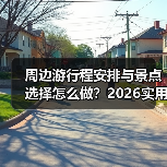 周边游行程安排与景点选择怎么做？2026实用五个方法（图3）