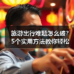 旅游出行难题怎么破?5个实用方法教你轻松搞定(图1) 旅游出行难题怎么破?5个实用方法教你轻松搞定(图1)