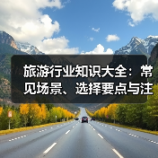 旅游行业知识大全:常见场景、选择要点与注意事项(图4) 旅游行业知识大全:常见场景、选择要点与注意事项(图4)