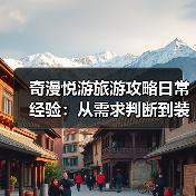 奇漫悦游旅游攻略日常经验：从需求判断到装备维护全指南（图2）