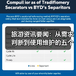 旅游资讯要闻：从需求判断到使用维护的五个实用方法（图2）